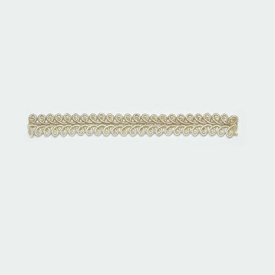 Gimp by Kravet Design Trim Kravet Design Trim Gimp Trim RAYON - 31%;COTTON - 25%;NYLON - 14%;VISCOSE - 13%;POLYESTER - 9%;LUREX - 8% China </p><p>Repeat: H: 0, V: 0 0.375 - Fabric Carolina -