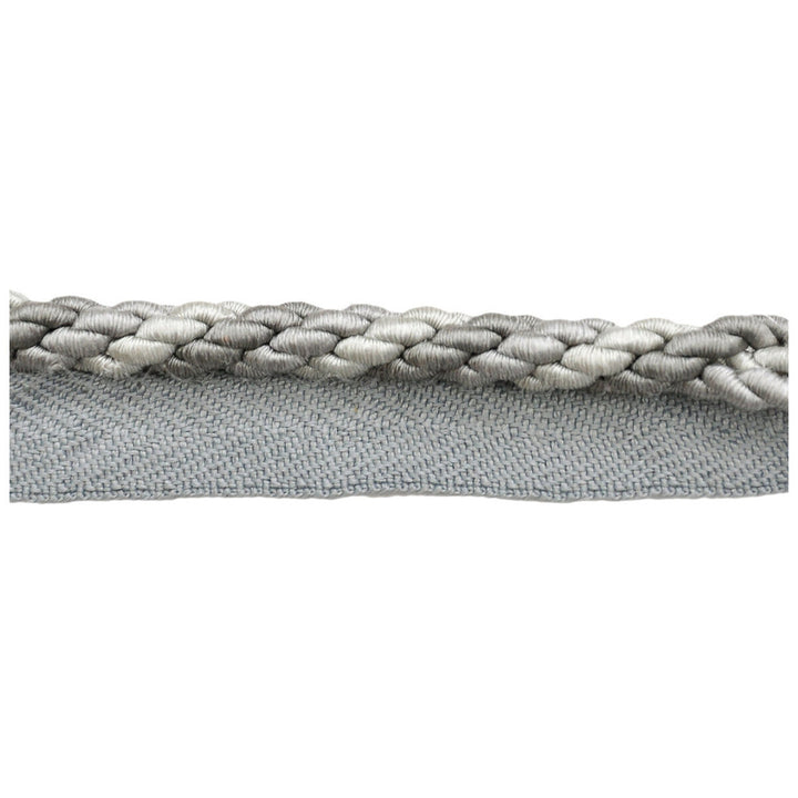 Tonal Cord Grey Frost by Kravet Couture Designer Trim CALVIN KLEIN COLLECTION COTTON - 58%;SILK - 28%;POLYESTER - 14% China Horizontal: and Vertical: 0.25 - Swanky Fabrics -