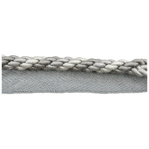 Tonal Cord Grey Frost by Kravet Couture Designer Trim