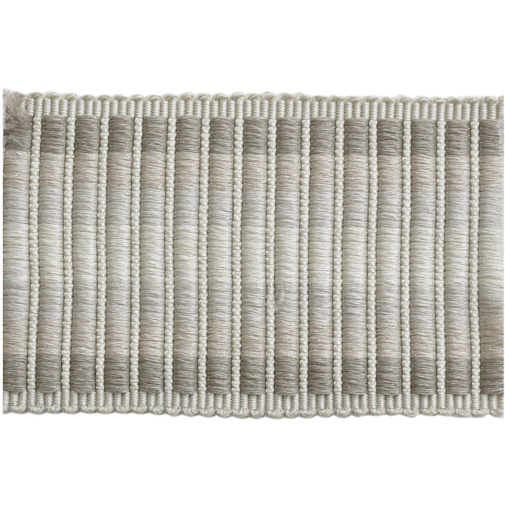 Ottoman Band Grey Frost by Kravet Design Designer Trim CALVIN KLEIN COLLECTION SILK - 100% China Horizontal: and Vertical: 1.75 - Swanky Fabrics -