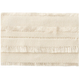 Fringed Border Pearl by Kravet Couture Designer Trim