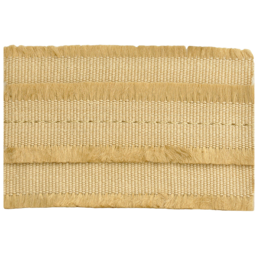 Fringed Border Barley by Kravet Couture Designer Trim CALVIN KLEIN COLLECTION RAYON - 57%;COTTON - 39%;NYLON - 4% India Horizontal: and Vertical: 1.77 - Swanky Fabrics -