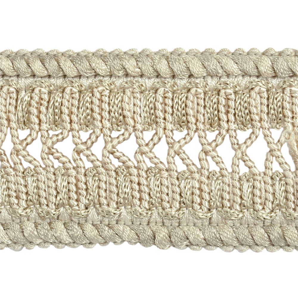 Gypsy Limestone by Kravet Couture Designer Trim - RAYON - 64%;COTTON - 18%;FIBRANNE - 18% China - Horizontal: - and Vertical: - 2.5 - Swanky Fabrics -