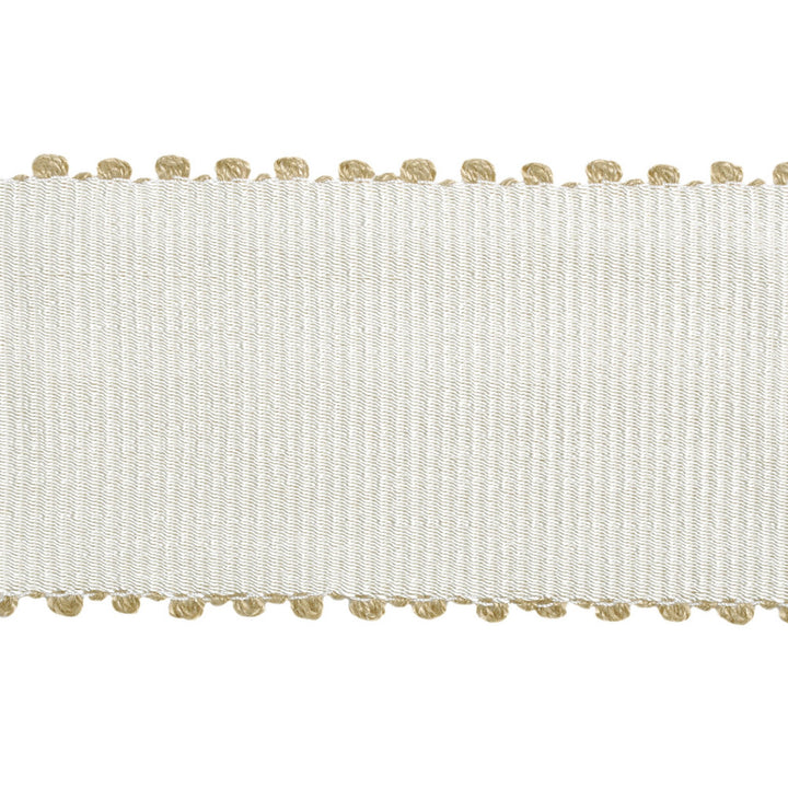 Abbey Road Chalk by Kravet Couture Designer Trim RAYON - 99%;POLYESTER - 1% India Horizontal: and Vertical: 2 - Swanky Fabrics -