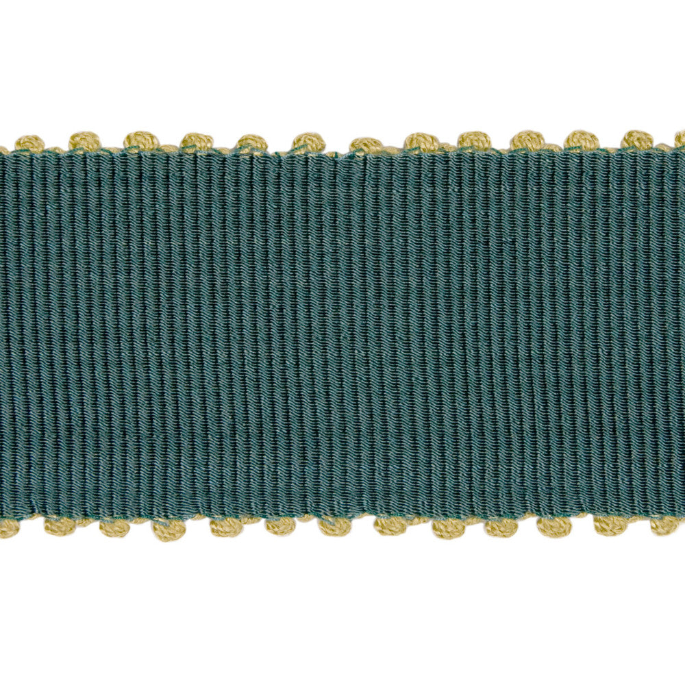 Abbey Road Peacock by Kravet Couture Designer Trim - RAYON - 99%;POLYESTER - 1% India - Horizontal: - and Vertical: - 2 - Swanky Fabrics -