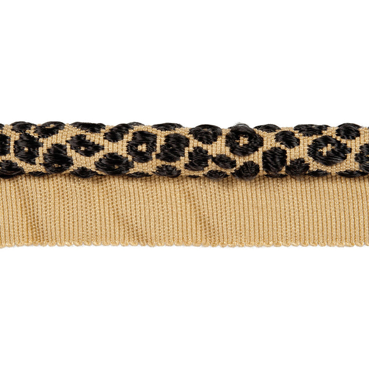 Cheetah Cord Mica by Kravet Design Designer Trim SILK - 48%;COTTON - 40%;FIBRANNE - 12% China Horizontal: and Vertical: 1 - Swanky Fabrics -