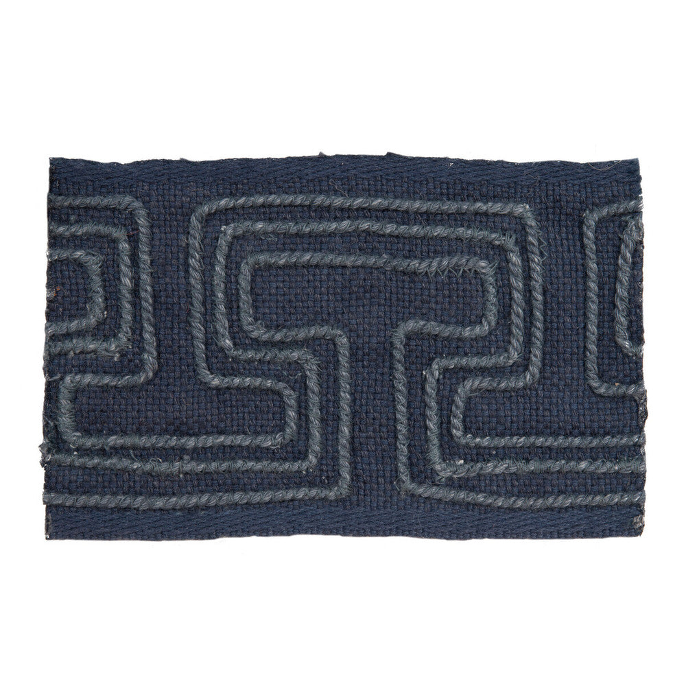 Pathways Denim by Kravet Couture Designer Trim NOMAD CHIC LINEN - 73%;COTTON - 26%;POLYESTER - 1% India Horizontal: and Vertical: 3 - Swanky Fabrics -