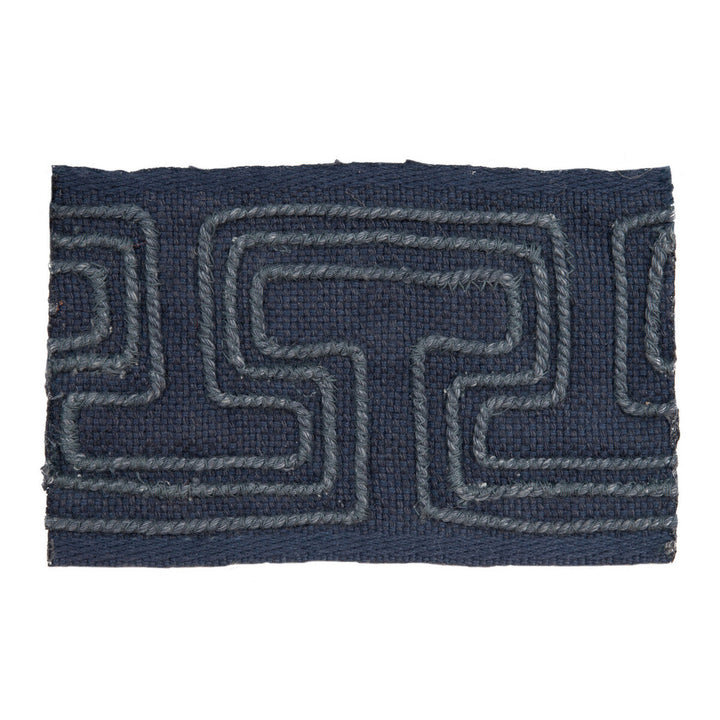 Pathways Denim by Kravet Couture Designer Trim NOMAD CHIC LINEN - 73%;COTTON - 26%;POLYESTER - 1% India - Horizontal: - and Vertical: - 3 - Swanky Fabrics -