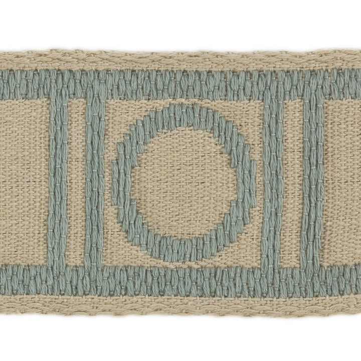 Stone Henge Mineral by Kravet Couture Designer Trim - LINEN - 98%;VISCOSE - 2% France - Horizontal: 4.75 and Vertical: - 3 - Swanky Fabrics -