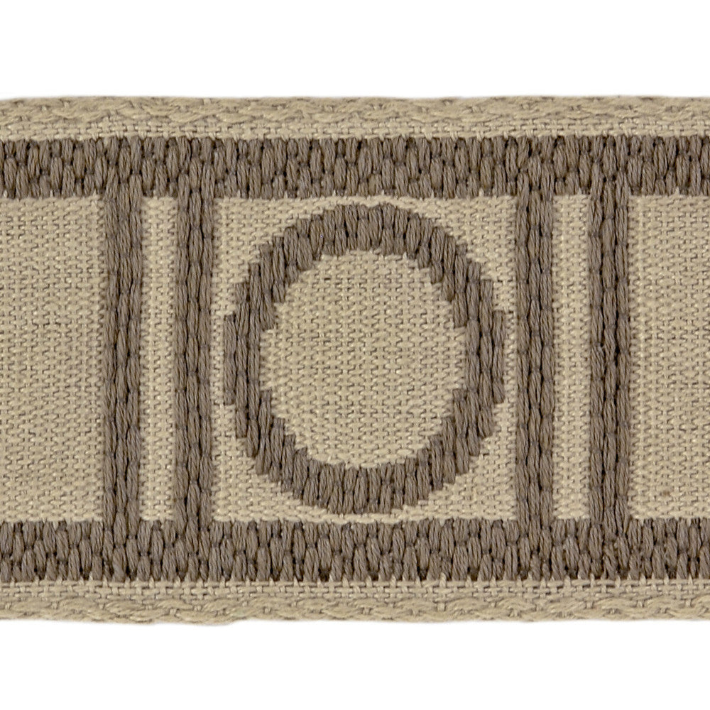 Stone Henge Driftwood by Kravet Couture Designer Trim LINEN - 98%;VISCOSE - 2% France Horizontal: 4.75 and Vertical: 3 - Swanky Fabrics -