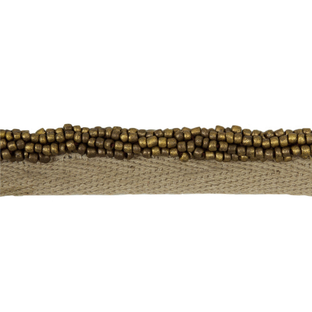 Liquid Metal Aged Ore by Kravet Design Designer Trim - GLASS - 70%;COTTON - 30% India - Horizontal: - and Vertical: - 0.5 - Swanky Fabrics -