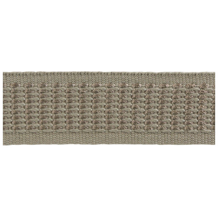 Oblixe Band Mink by Kravet Design Designer Trim DIANE VON FURSTENBERG SIGNATURE TRIM VISCOSE - 64%;MERCERIZED COTTON - 36% Egypt Horizontal: and Vertical: 1.53 - Swanky Fabrics -