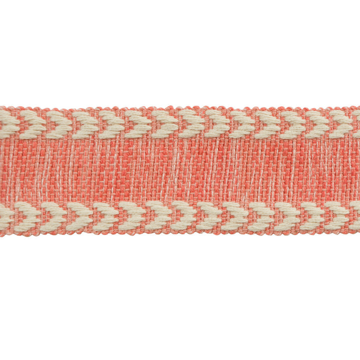 Suraj Coral by Kravet Design Designer Trim ECHO HEIRLOOM INDIA TRIM COLLECTION COTTON - 100% Egypt Horizontal: and Vertical: 1.75 - Swanky Fabrics -