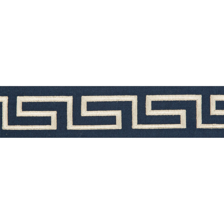 Keystone Border Nautical by Kravet Couture Designer Trim BRAIDS BANDS & BORDERS COTTON - 91%;RAYON - 9% India - Horizontal: - and Vertical: - 1.95 - Swanky Fabrics -