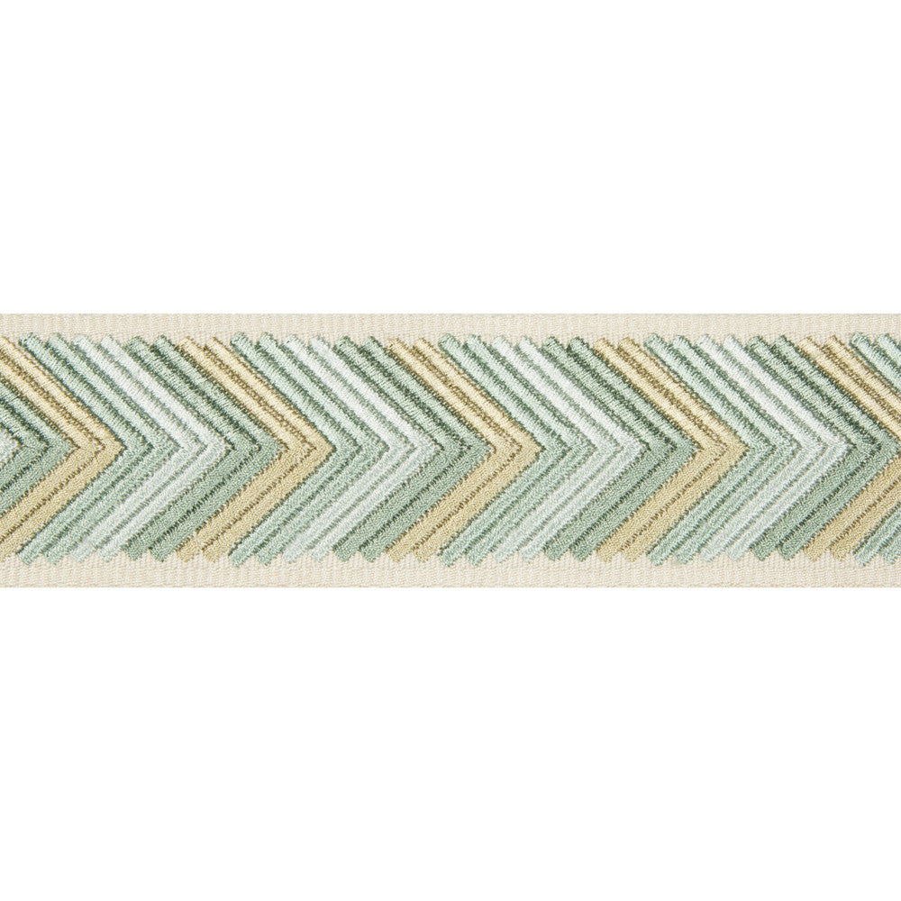 Arrowhead Spa by Kravet Couture Designer Trim BRAIDS BANDS & BORDERS RAYON - 51%;POLYESTER - 49% India - Horizontal: 1.57 and Vertical: 1 1.77 - Swanky Fabrics -