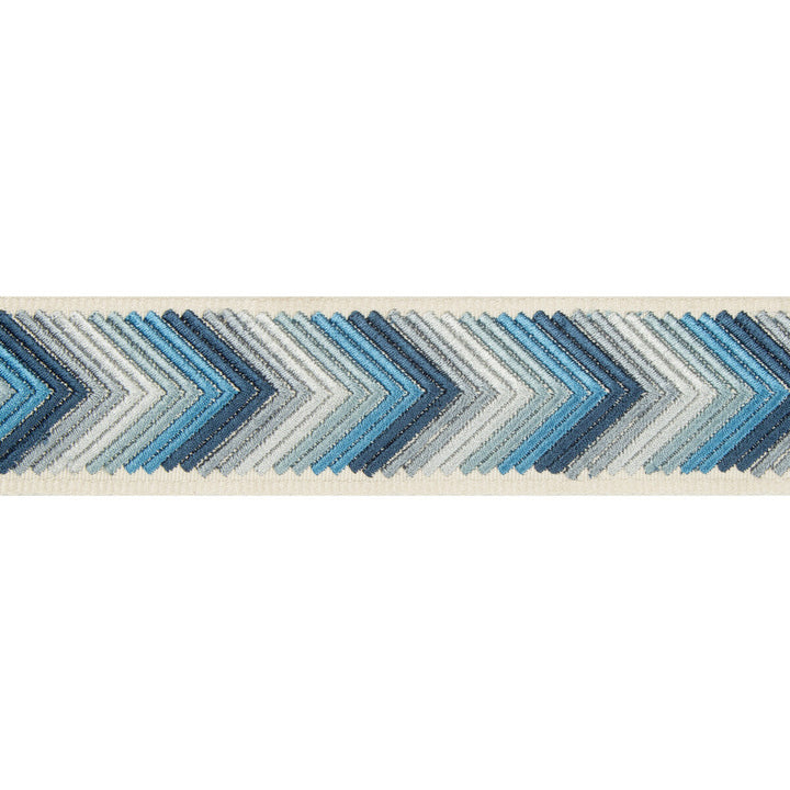Arrowhead Admiral by Kravet Couture Designer Trim BRAIDS BANDS & BORDERS RAYON - 51%;POLYESTER - 49% India Horizontal: 1.57 and Vertical: 1 1.77 - Swanky Fabrics -