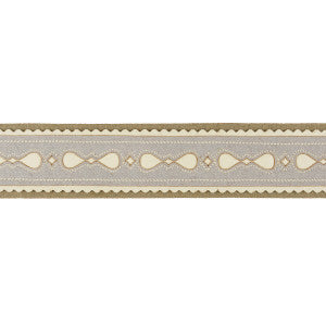 Tyrolean Band Frost by Kravet Couture Designer Trim