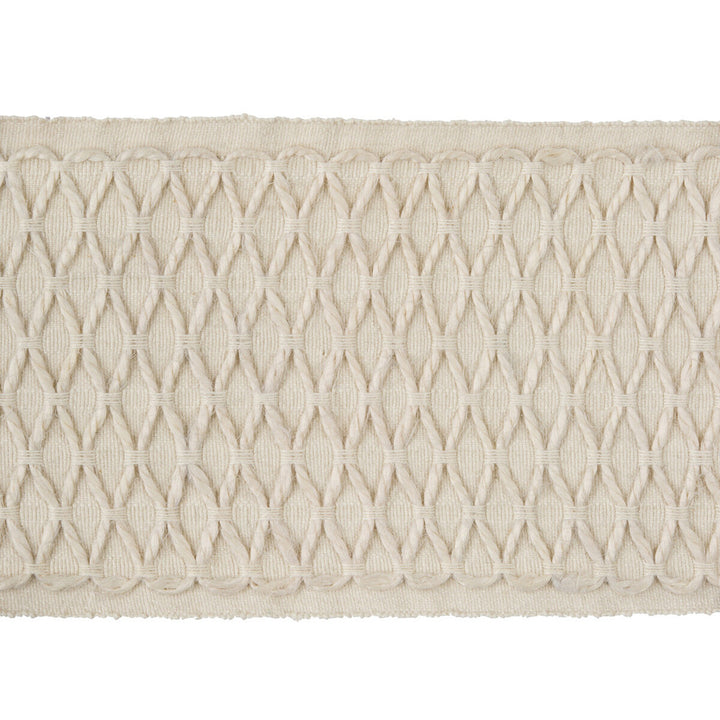 Chapelle Snow Drift by Kravet Couture Designer Trim BARBARA BARRY CHALET TRIMS COTTON - 70%;JUTE - 30% India - Horizontal: - and Vertical: - 3 - Swanky Fabrics -