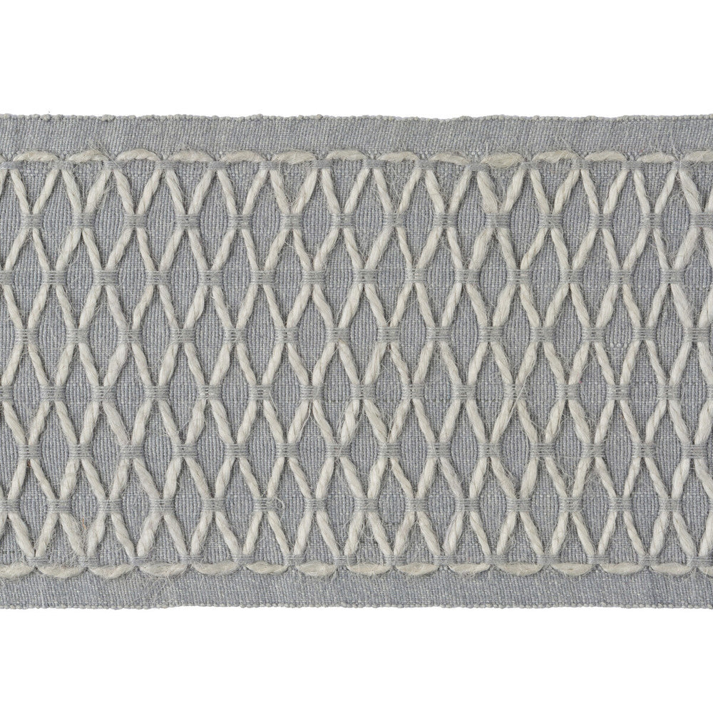 Chapelle Frost by Kravet Couture Designer Trim BARBARA BARRY CHALET TRIMS COTTON - 70%;JUTE - 30% India - Horizontal: - and Vertical: - 3 - Swanky Fabrics -