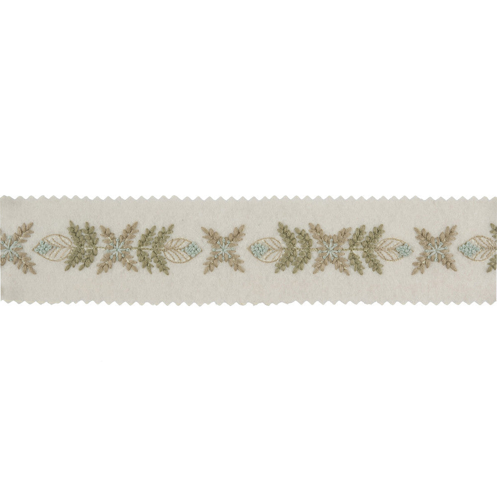 Edelweiss Green Meadow by Kravet Couture Designer Trim BARBARA BARRY CHALET TRIMS POLYESTER - 100% India Horizontal: and Vertical: 1.5 - Swanky Fabrics -