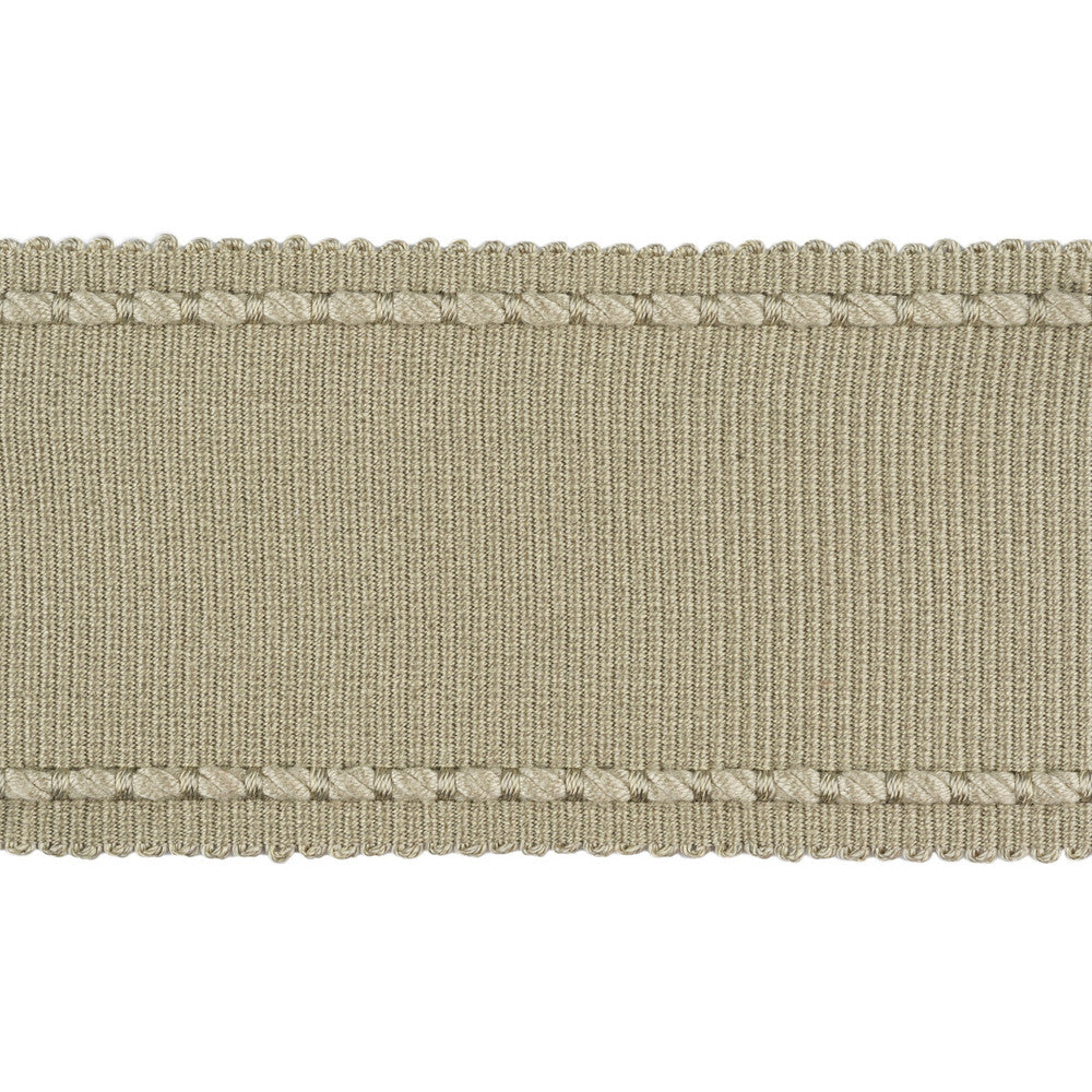 Cable Edge Band Dove by Kravet Design Designer Trim CONSTANTINOPLE FIBRANNE - 53%;RAYON - 47% China Horizontal: and Vertical: 2.5 - Swanky Fabrics -