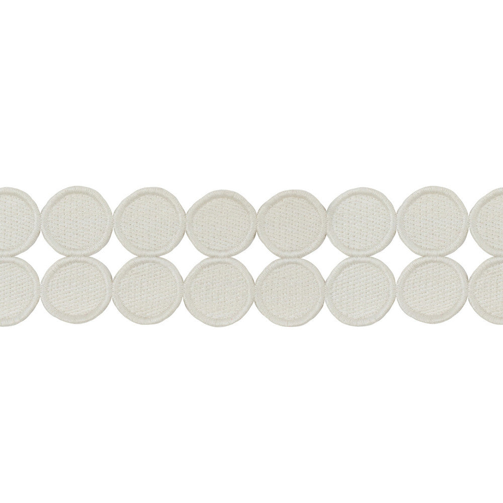 Double Dot Cottonball by Kravet Design Trim Kravet Design Trim Double Dot CottonballTrim KATE SPADE COLLECTION POLYESTER - 100% China </p><p>Repeat: H: , V: 1.8125 - Fabric Carolina -