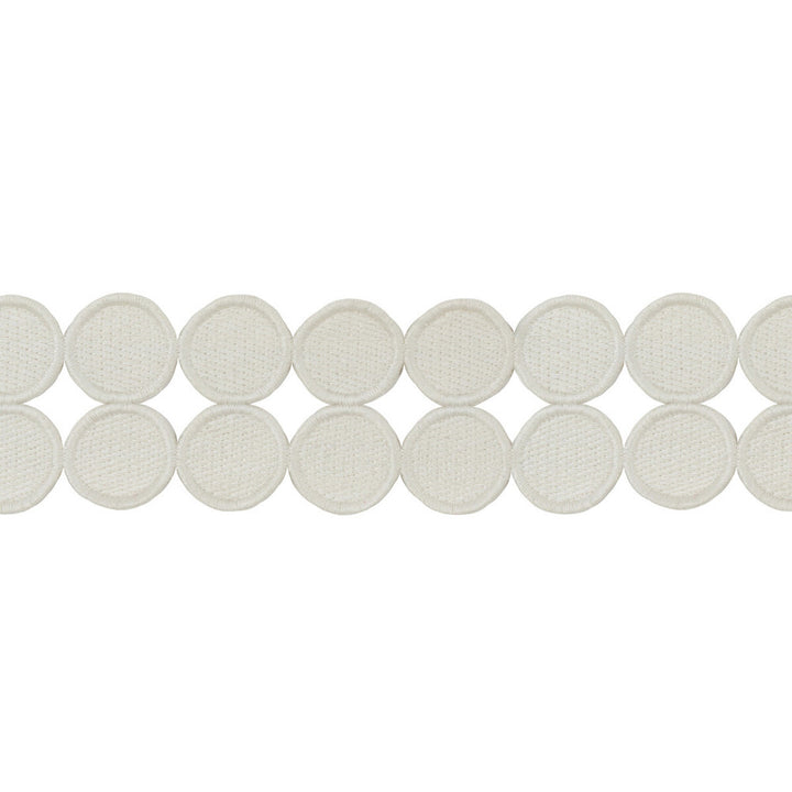Double Dot Cottonball by Kravet Design Designer Trim KATE SPADE COLLECTION POLYESTER - 100% China Horizontal: and Vertical: 1.8125 - Swanky Fabrics -