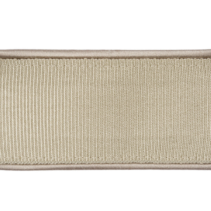 Satin Edge Band Mink by Kravet Design Designer Trim CANDICE OLSON COLLECTION VISCOSE - 86%;ACRYLIC - 10%;POLYESTER - 4% Italy - Horizontal: - and Vertical: - 1.89 - Swanky Fabrics -