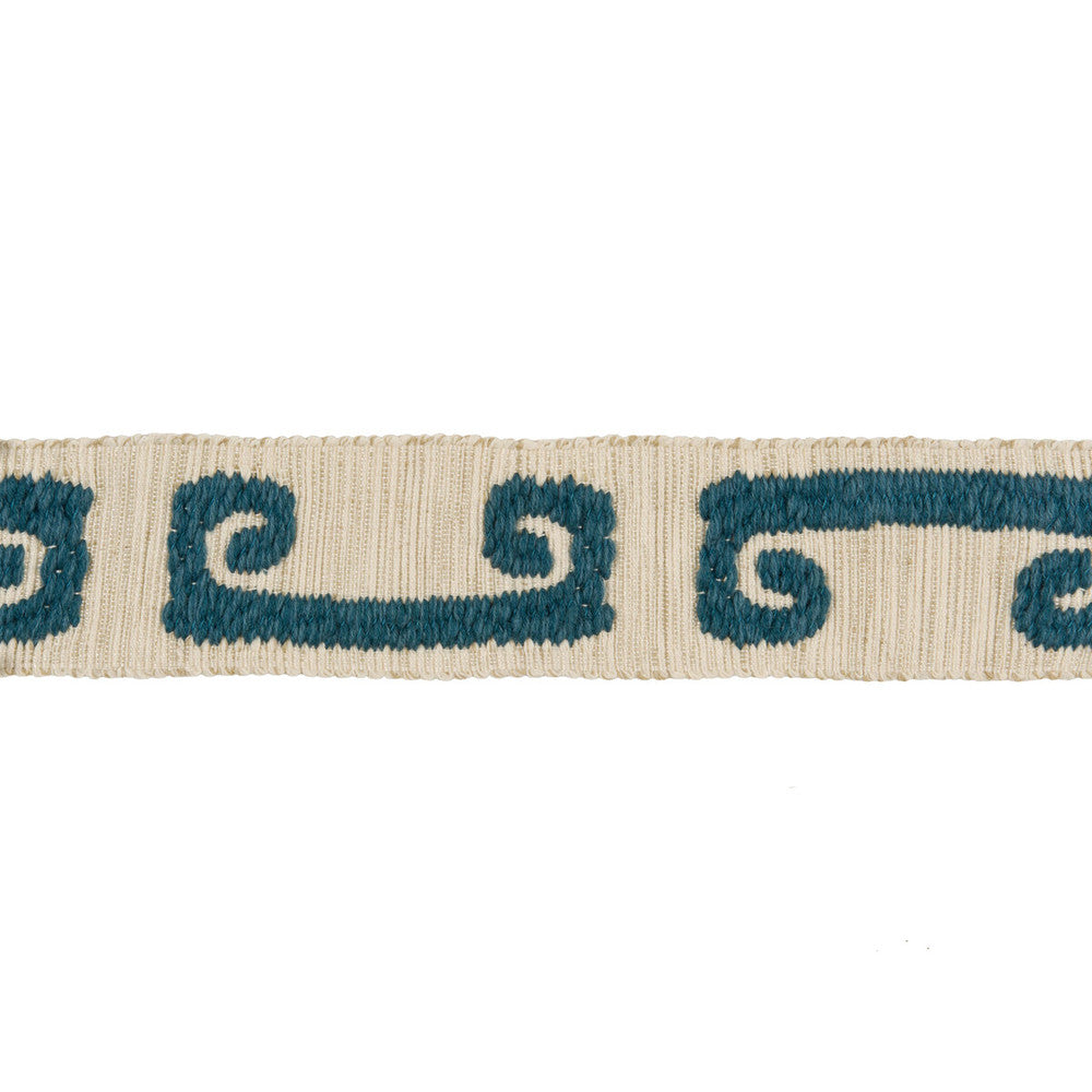 Wonky Key Teal by Kravet Design Designer Trim LINHERR HOLLINGSWORTH BOHEME TRIM WOOL - 47%;COTTON - 29%;FIBRANNE - 11%;LINEN - 11%;POLYESTER - 2% China - Horizontal: 2.4 and Vertical: 11 2.4 - Swanky Fabrics -