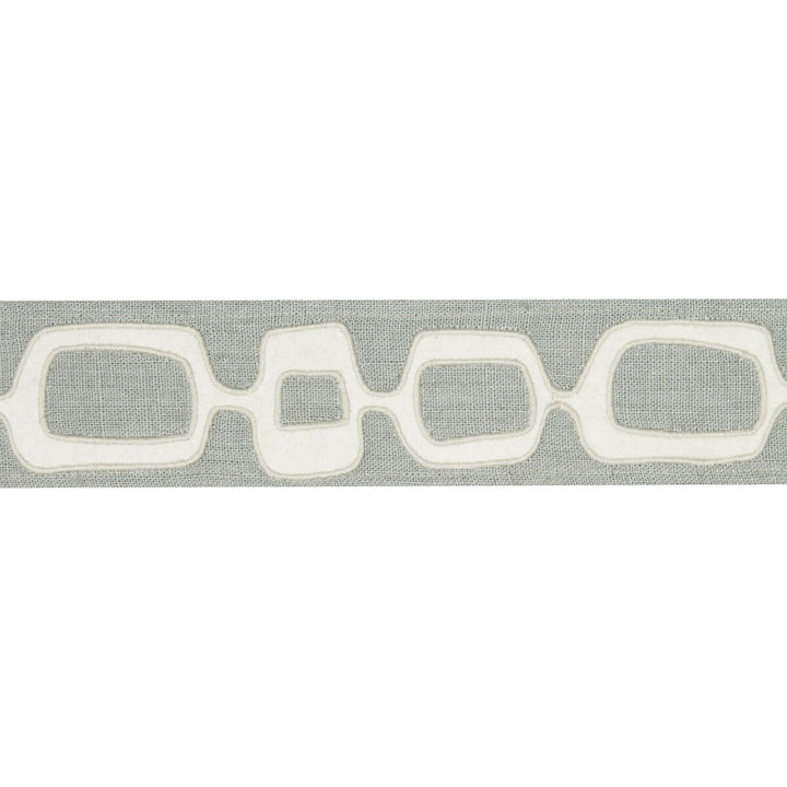 Organic Links Grey by Kravet Design Designer Trim LINEN - 50%;WOOL - 45%;VISCOSE - 5% India Horizontal: and Vertical: 2.75 - Swanky Fabrics -