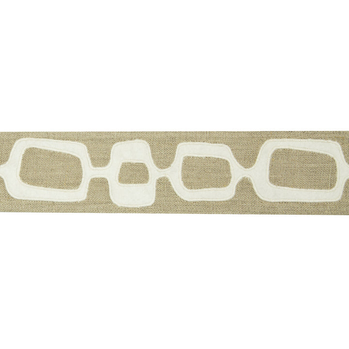 Organic Links Natural by Kravet Design Designer Trim LINEN - 50%;WOOL - 45%;VISCOSE - 5% India Horizontal: and Vertical: 2.75 - Swanky Fabrics -