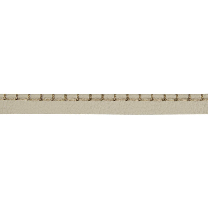 Whip Stitch Cord Stone by Kravet Design Designer Trim LEATHER TRIM COW HIDE - 90%;COTTON - 5%;POLYESTER - 5% Austria Horizontal: and Vertical: 2.5 - Swanky Fabrics -