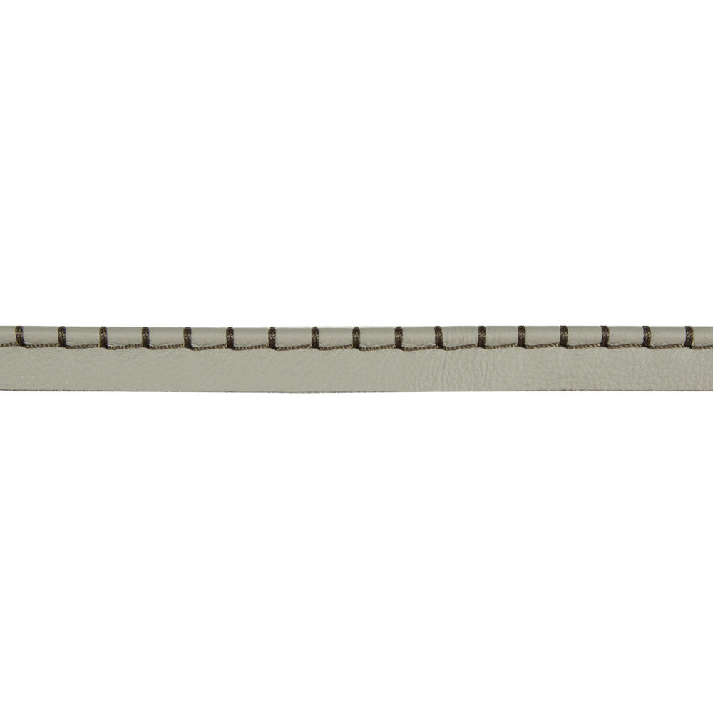 Whip Stitch Cord Steel by Kravet Design Trim Kravet Design Trim Whip Stitch Cord SteelTrim LEATHER TRIM COW HIDE - 90%;COTTON - 5%;POLYESTER - 5% Austria </p><p>Repeat: H: , V: 2.5 - Fabric Carolina -