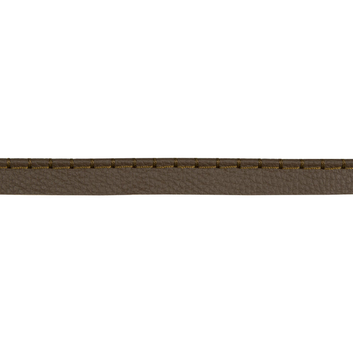 Whip Stitch Cord Peat by Kravet Design Designer Trim LEATHER TRIM COW HIDE - 90%;COTTON - 5%;POLYESTER - 5% Austria Horizontal: and Vertical: 2.5 - Swanky Fabrics -
