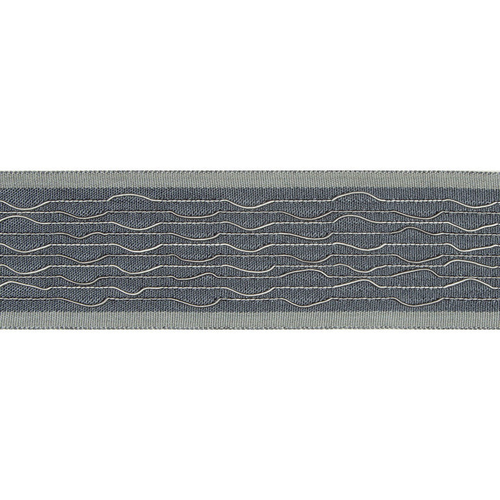 Fine Lines Slate by Kravet Design Designer Trim BRAIDS BANDS & BORDERS RAYON - 88%;COTTON - 12% China - Horizontal: - and Vertical: - 2 - Swanky Fabrics -