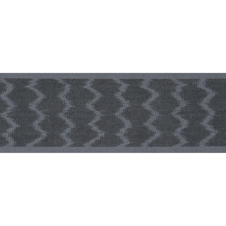 Watermark Tape Indigo by Kravet Design Designer Trim BRAIDS BANDS & BORDERS COTTON - 100% India - Horizontal: 2.75 and Vertical: 2 2.75 - Swanky Fabrics -