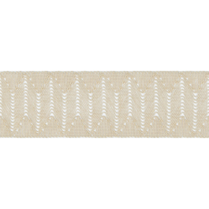 Wave Crest Ivory by Kravet Couture Designer Trim SUE FIRESTONE MALIBU TRIM LINEN - 63%;ACRYLIC - 29%;POLYAMIDE - 8% Italy Horizontal: and Vertical: 2.16 - Swanky Fabrics -