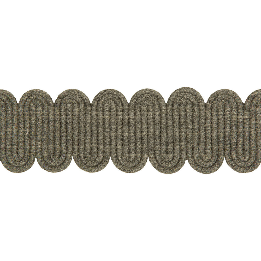 Switchback Fog by Kravet Design Designer Trim PERFORMANCE TRIM INDOOR/OUTDOOR POLYAMIDE - 100% Germany - Horizontal: 1 and Vertical: - 2 - Swanky Fabrics -