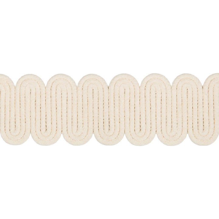 Switchback Natural by Kravet Design Designer Trim PERFORMANCE TRIM INDOOR/OUTDOOR POLYAMIDE - 100% Germany Horizontal: 1 and Vertical: 2 - Swanky Fabrics -