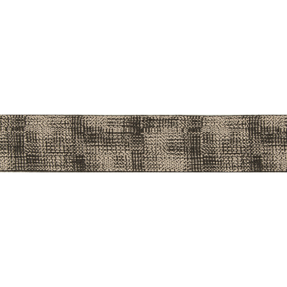 Gravel Path Graphite by Kravet Design Designer Trim PERFORMANCE TRIM INDOOR/OUTDOOR POLYACRYLIC - 96%;POLYESTER - 4% Germany - Horizontal: 6.69 and Vertical: - 2.25 - Swanky Fabrics -