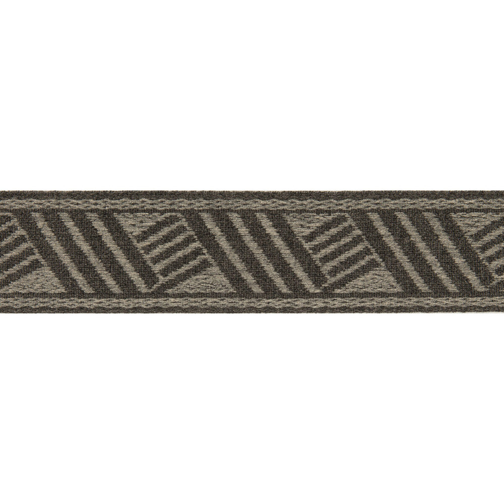 Mountain View Graphite by Kravet Design Designer Trim PERFORMANCE TRIM INDOOR/OUTDOOR POLYACRYLIC - 100% Germany Horizontal: 2.28 and Vertical: 1.7 - Swanky Fabrics -