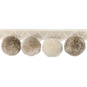 Phuket Poms Stone by Kravet Designer Trim