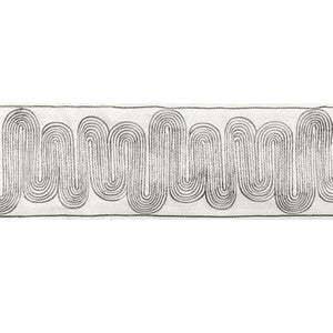 Ischia Tape Platinum by Kravet Designer Trim