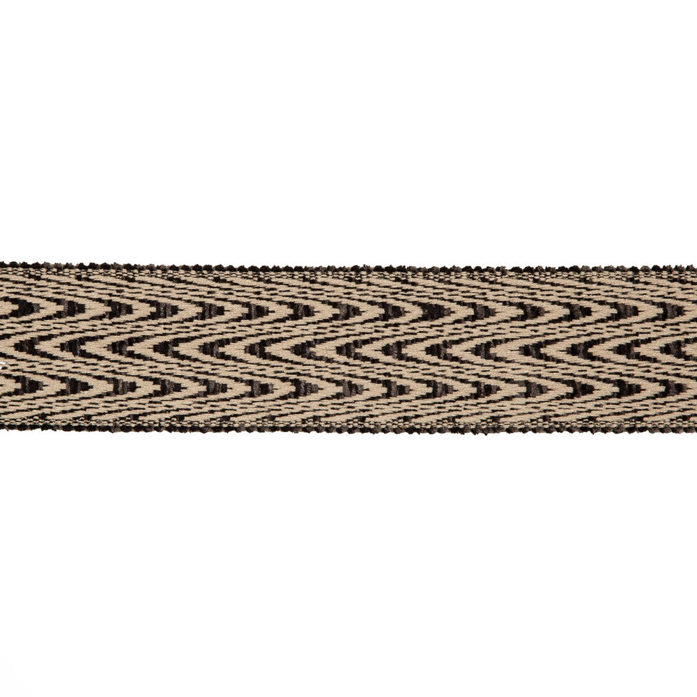 Onde Charcoal by Kravet Couture Designer Trim LINHERR HOLLINGSWORTH BOHEME II CHENILLE - 50%;LINEN - 50% China Horizontal: 0 and Vertical: 0 2.25 - Swanky Fabrics -