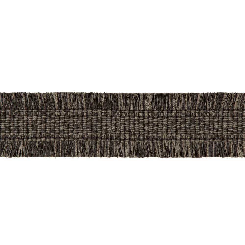 Outskirt Charcoal by Kravet Couture Designer Trim LINHERR HOLLINGSWORTH BOHEME II POLYESTER - 100% China Horizontal: 0 and Vertical: 0 2.25 - Swanky Fabrics -