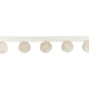 Paradise Poms Ivory by Kravet Designer Trim