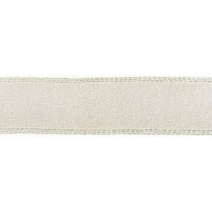 Luxe Bead Tape Silver by Kravet Designer Trim