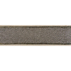 Luxe Bead Tape Graphite by Kravet Designer Trim