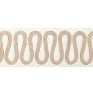 Wiggle Wide Tape Gold T30840.416.0 By Kravet Couture Designer Trim