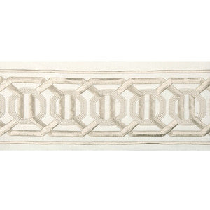 Octagon Wide Tape Beige T30841.16.0 By Kravet Couture Designer Trim